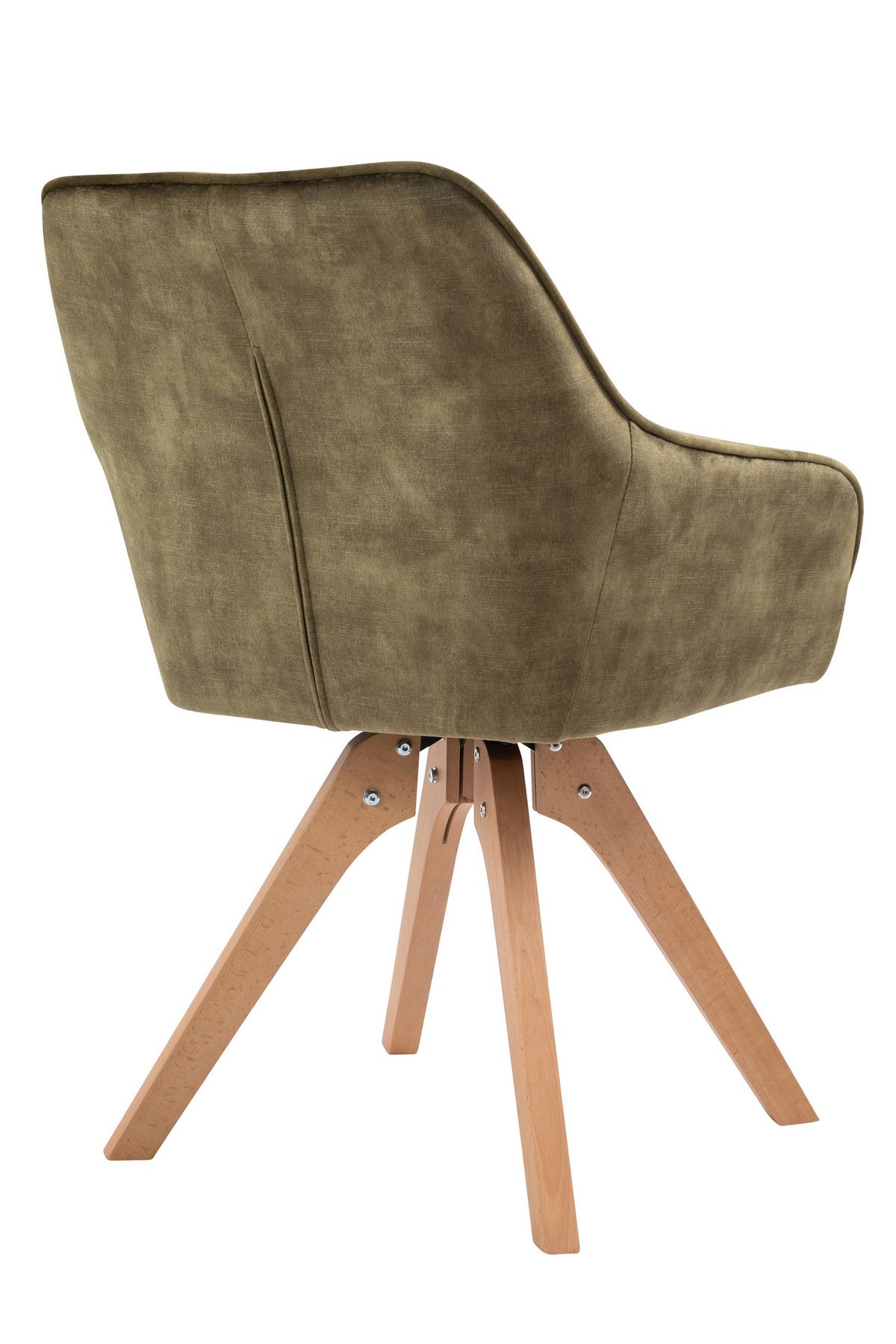 Tischgruppe Grau/Grün B: 180 cm - Naturfarben/Grau, MODERN, Holz/Holzwerkstoff (180/90/76cm) - Livetastic