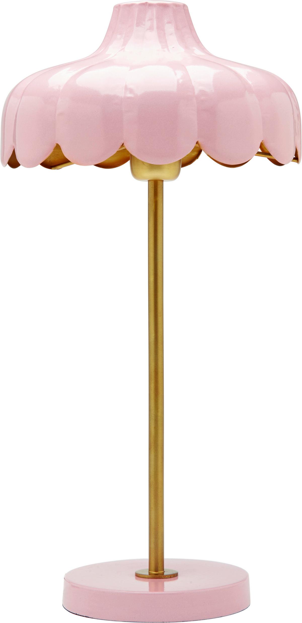 Tischleuchte 2835033  Wells - Rosa, KONVENTIONELL, Metall (24/50/24cm)