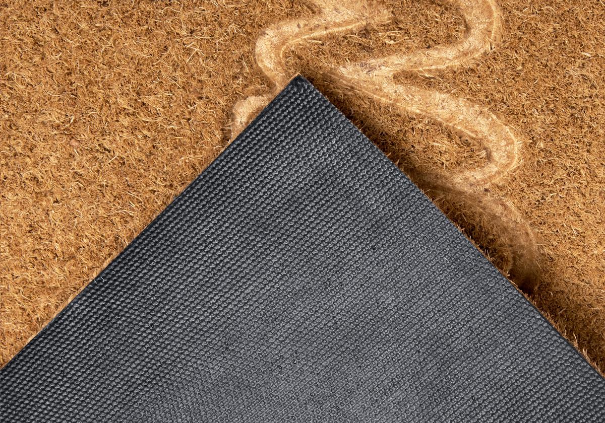 Kokosmatte Mix Mats Welcome 45x75 Cm - Hellbraun, Basics, Naturmaterialien (45/75cm) - Hanse Home
