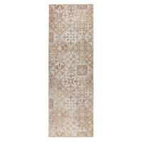 Flachwebteppich Beige, BxL: ca. 60x180 cm - Beige, Basics, Textil (60/180cm) - Kayoom