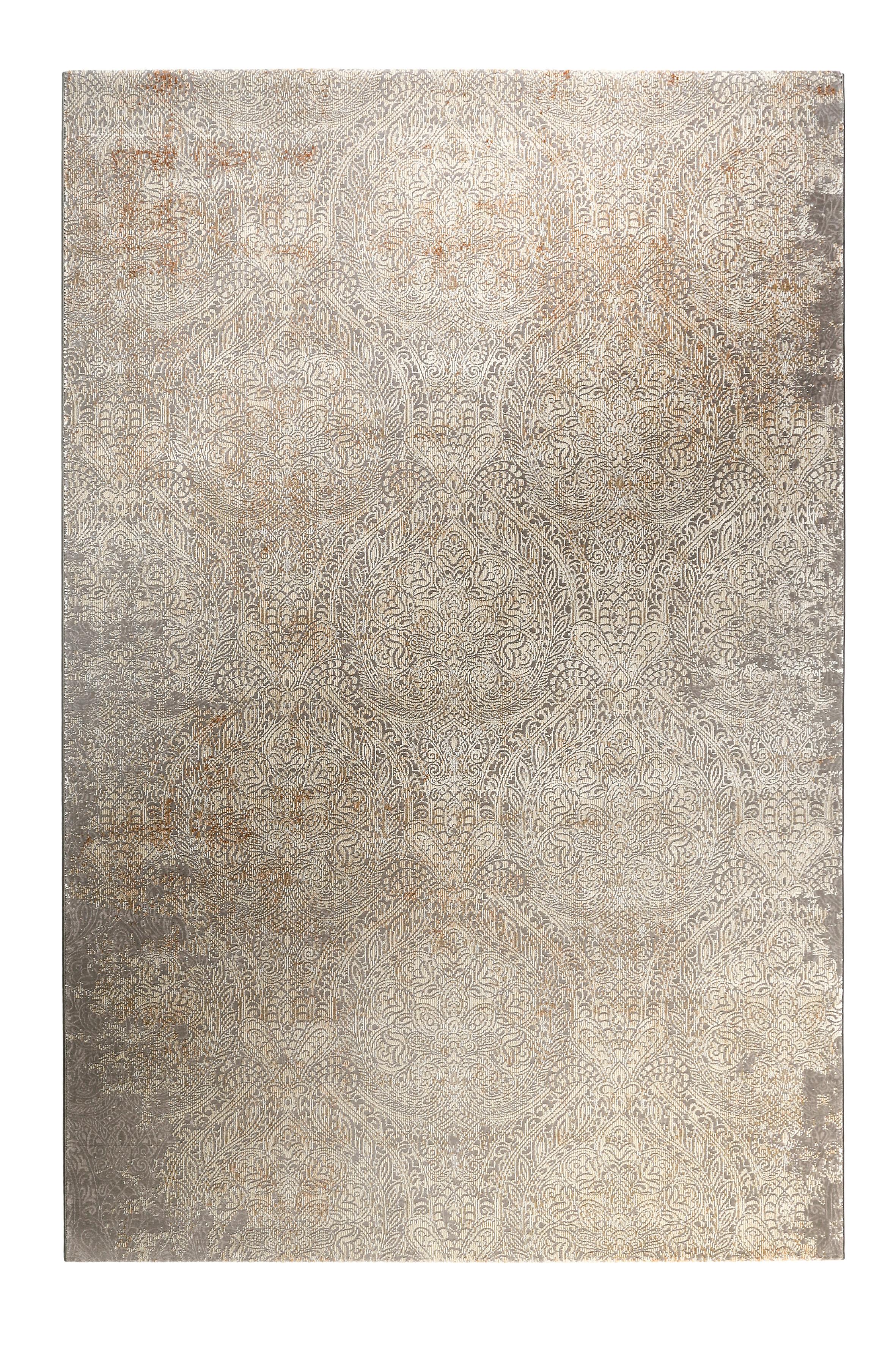 Vintage-Teppich, 133x200 cm Baroque Vintage - Beige/Silberfarben, LIFESTYLE, Textil (133/200cm) - WECON HOME