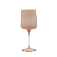 Pohár na víno 425ml - mokka, Modern, sklo (7,5/20,8cm) - Mömax