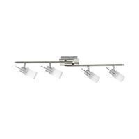 LED-Strahler L11964-55 max Led - Weiß/Nickelfarben, KONVENTIONELL, Glas/Metall (82/24/19cm)