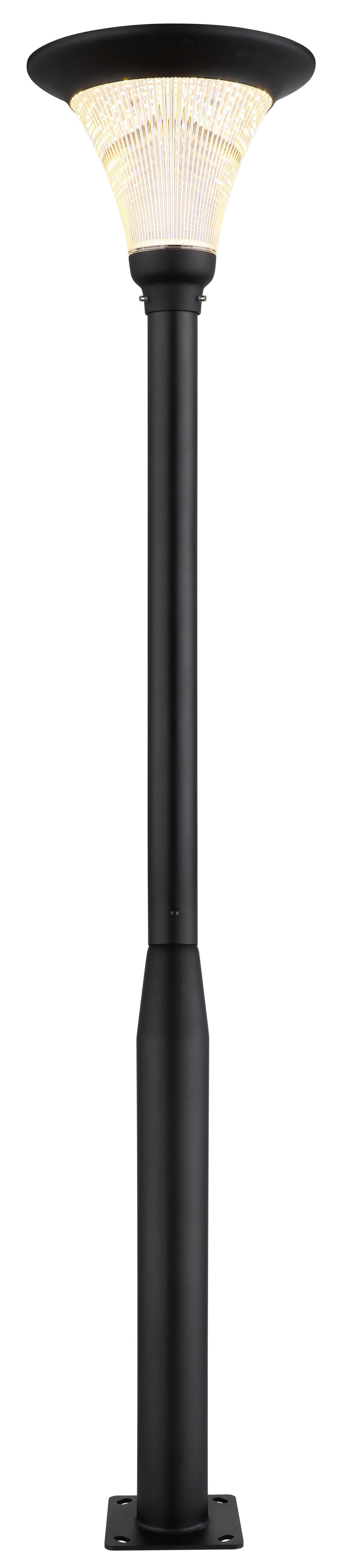 Solarleuchte 3000-6500k - Klar/Schwarz, Design, Glas/Kunststoff (42,5/336cm) - Globo