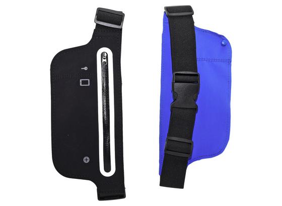 Sporttasche für Gürtel/Hüfte - Blau/Schwarz, Basics, Textil (35/12/2cm) Sporttasche für Gürtel/Hüfte - Blau/Schwarz, Basics, Textil (35/12/2cm)