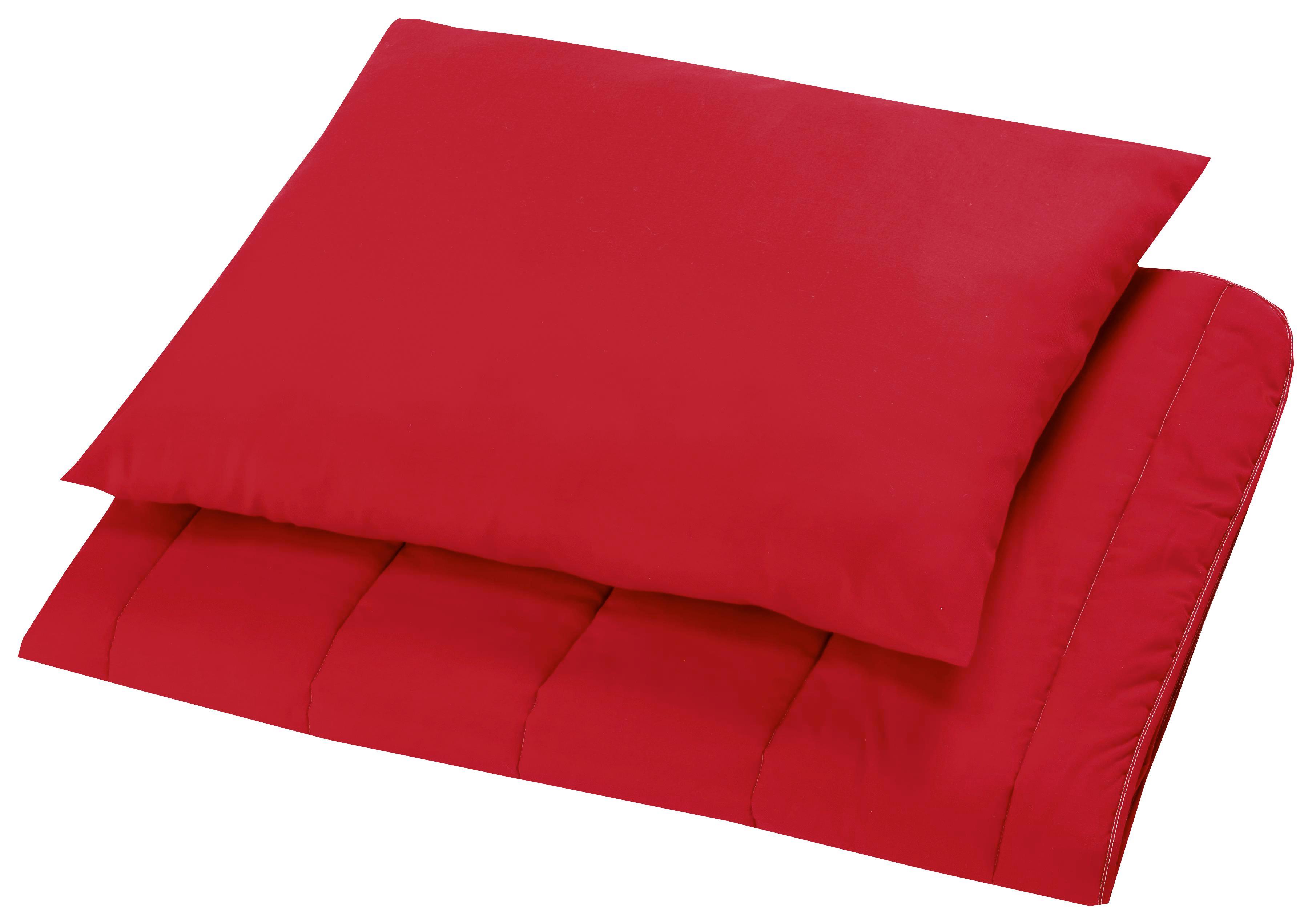 Paplan-párna Szett Elli - Piros/Zöld, Textil - Primatex