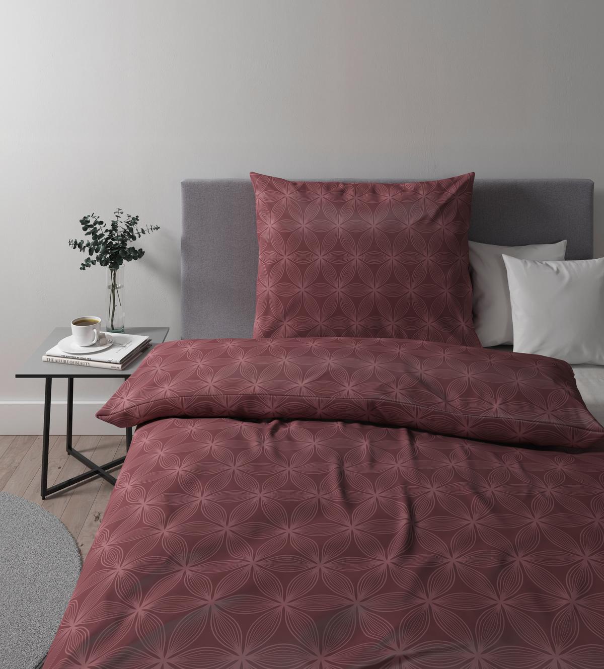 POVLEČENÍ Alex Design, 140/200cm - bobulová, Moderní, textil (140/200cm) - Premium Living