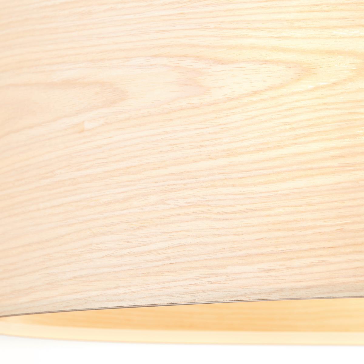 HÄNGELEUCHTE 99492/76 ROMM - Schwarz/Kieferfarben, Basics, Holz/Metall (78/22/120cm) - Brilliant