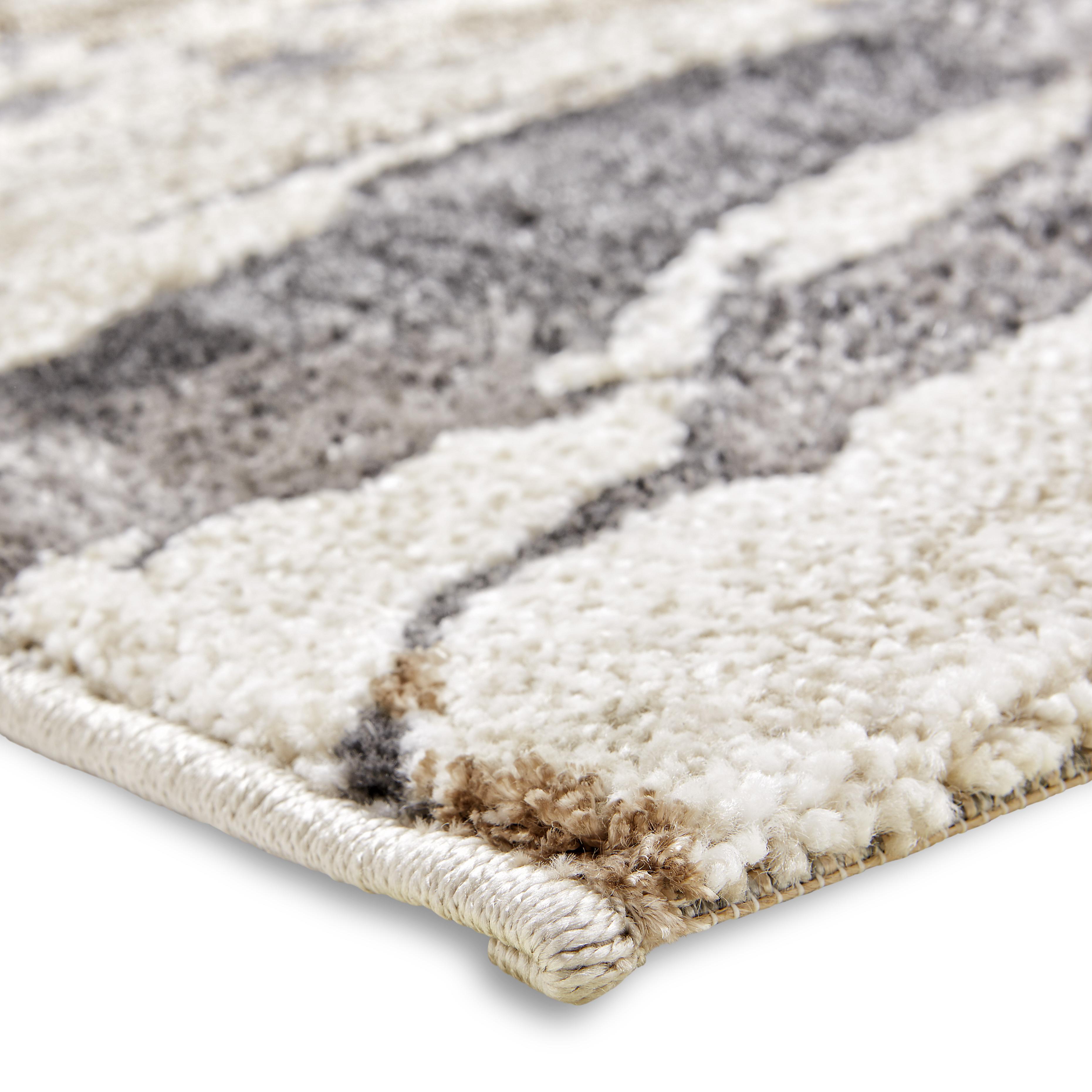 Tkaný Koberec Marmor 3, 160/230cm - sivá/béžová, Moderný, textil (160/230cm) - Modern Living