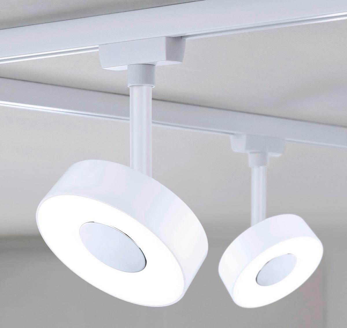 Schienensystem-Strahler 94891 Urail Circle Sw - Basics (10,0/13,2cm) - Paulmann