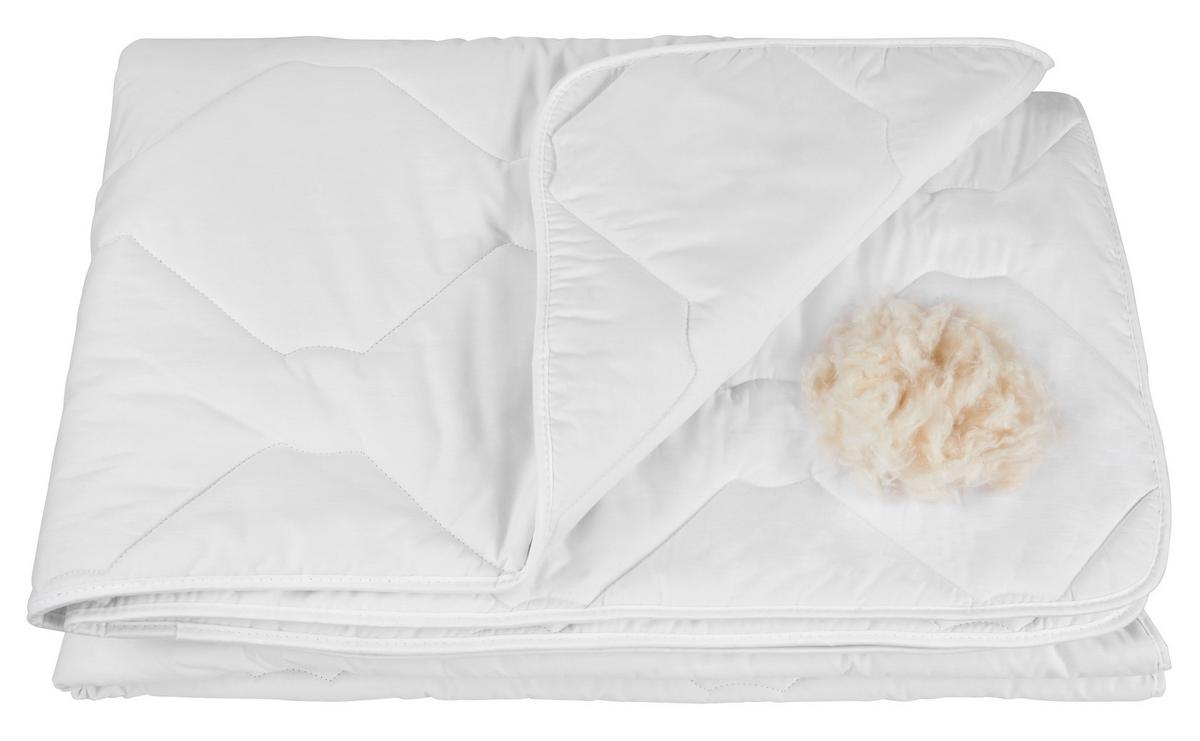 Egész Éves Paplan Marie Kb. 140/200cm - fehér, Konventionell, textil (140/200cm) - Ele