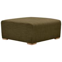 Hocker Vouge Grün Bxhxt: 101x44x92 Cm - Buchefarben/Grün, KONVENTIONELL, Textil (101/44/92cm) - Livetastic
