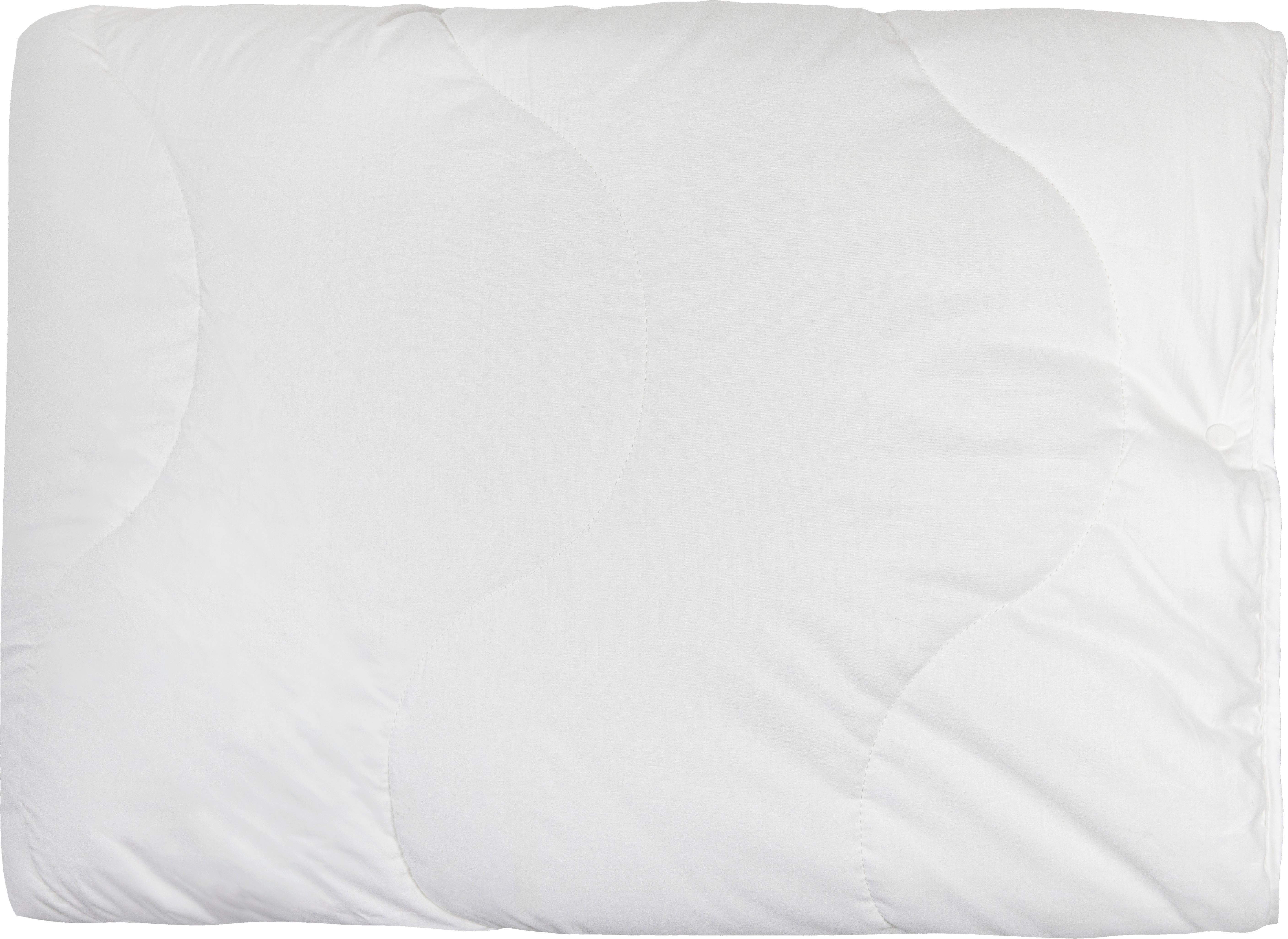 Vierjahreszeitendecke Lux 4 Seasons, Bxl: 135-140x200 Cm - Weiß, LIFESTYLE, Textil (135/200cm)
