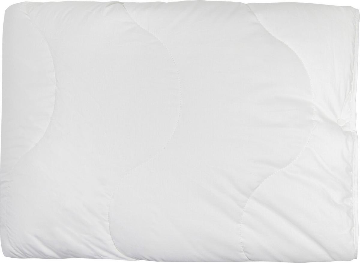 Vierjahreszeitendecke Lux 4 Seasons, Bxl: 135-140x200 Cm - Weiß, LIFESTYLE, Textil (135/200cm)