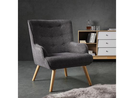 Kreslo Sira - sivá, Moderný, drevo/textil (73/91/85cm) - Mömax modern living Kreslo Sira - sivá, Moderný, drevo/textil (73/91/85cm) - Mömax modern living