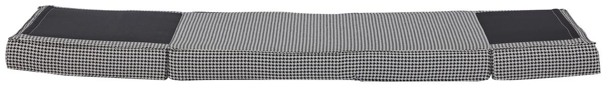Schlafsessel Luc - Schwarz/Weiß, MODERN, Textil (74/61,5/80cm) - MID.YOU