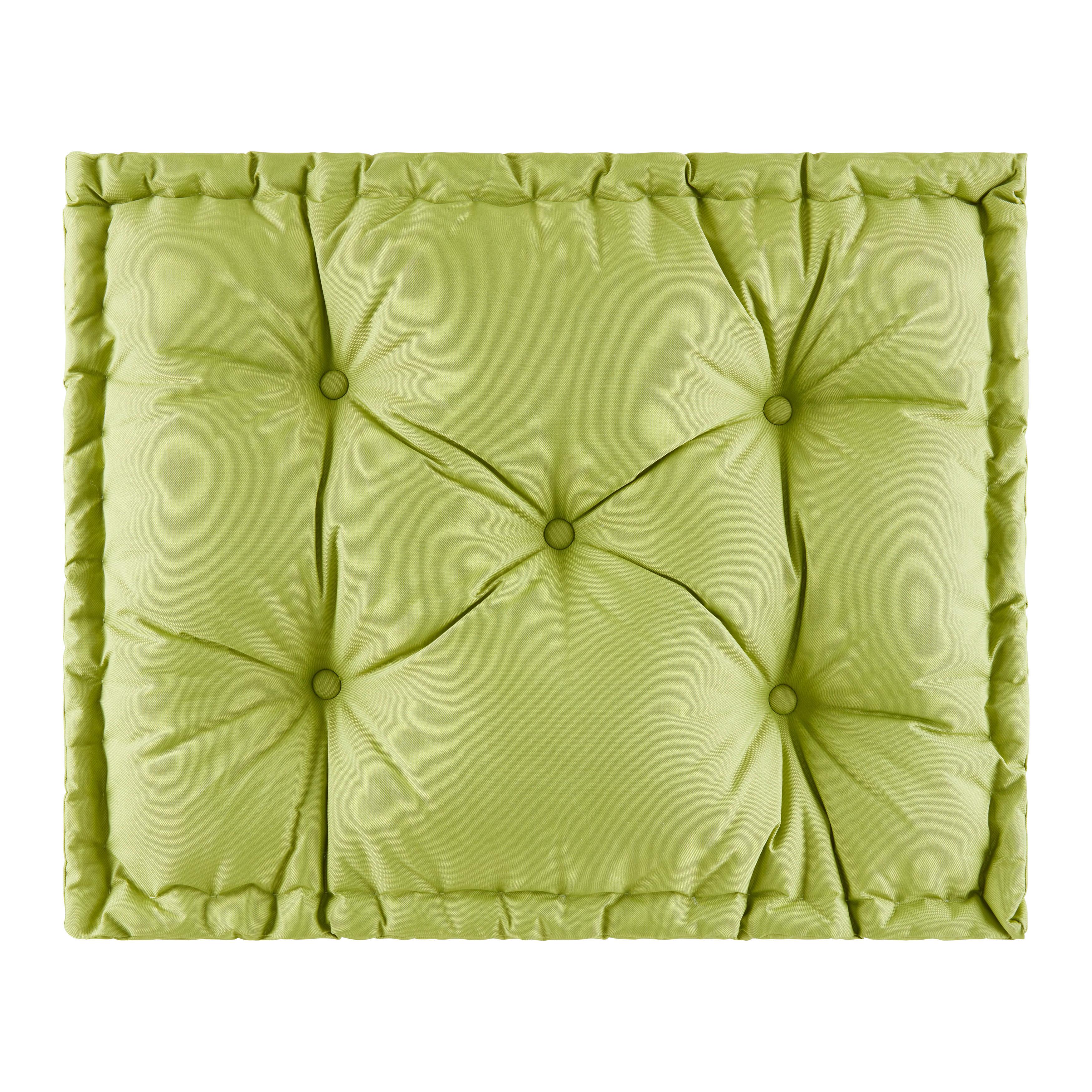 Poduška Na Paletu Dodo, 80/60/12cm, Zelená - zelená, Konvenční, textil (80/60/12cm) - Modern Living