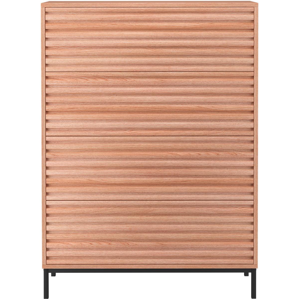 Highboard Celine Naturfarben B: 80 cm - Naturfarben, Design, Holzwerkstoff (80/110/35cm) - MID.YOU