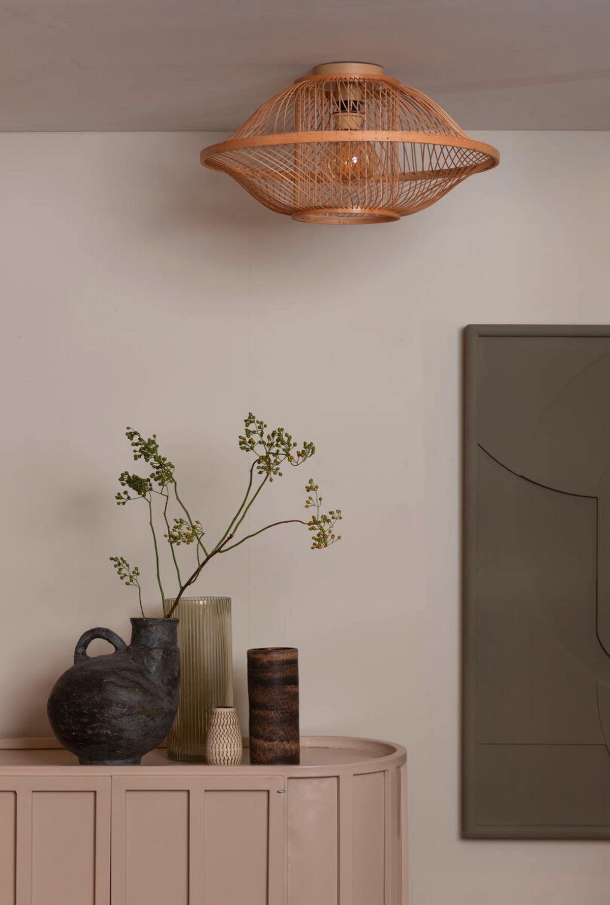 Deckenleuchte Maui - Naturfarben, Basics, Holz (50/25cm) - Good & Mojo