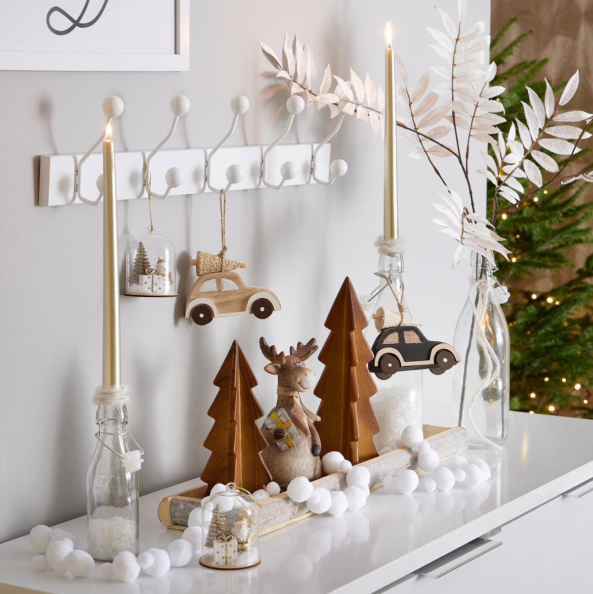 Stabkerzenset Champagnergold - Champagner, Basics, Naturmaterialien (9,4/2,6/30,6cm)