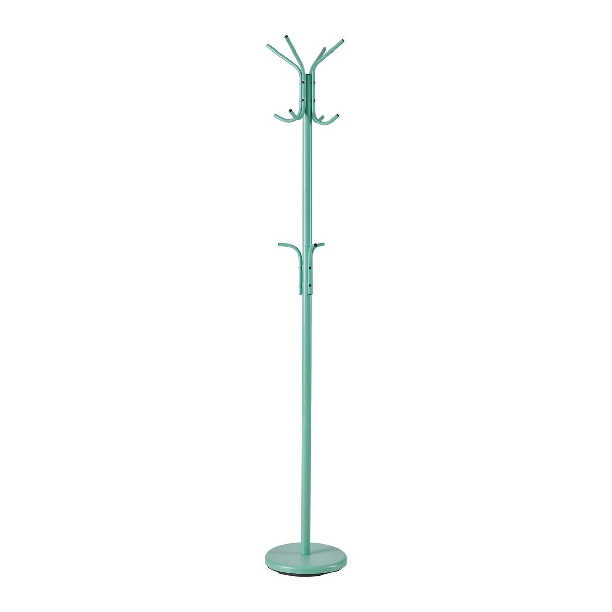 Vešiak na šaty Lugo zelená - zelená, Moderní, kov (28/178/28cm) - Mömax