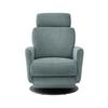 Relaxsessel Centrale T: 87-154 cm, Blaugrau - Blaugrau/Schwarz, MODERN, Textil (77/105/87-154cm) - Livetastic