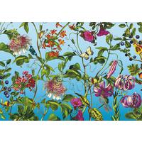 Vliestapete Floral - Multicolor, Natur, Papier (368/248cm)