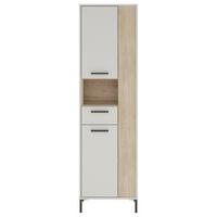 Schrank Empoli Kaschmir Eichefarben B: 51 cm - Kaschmir/Eichefarben, MODERN, Holzwerkstoff (51/184/30cm)