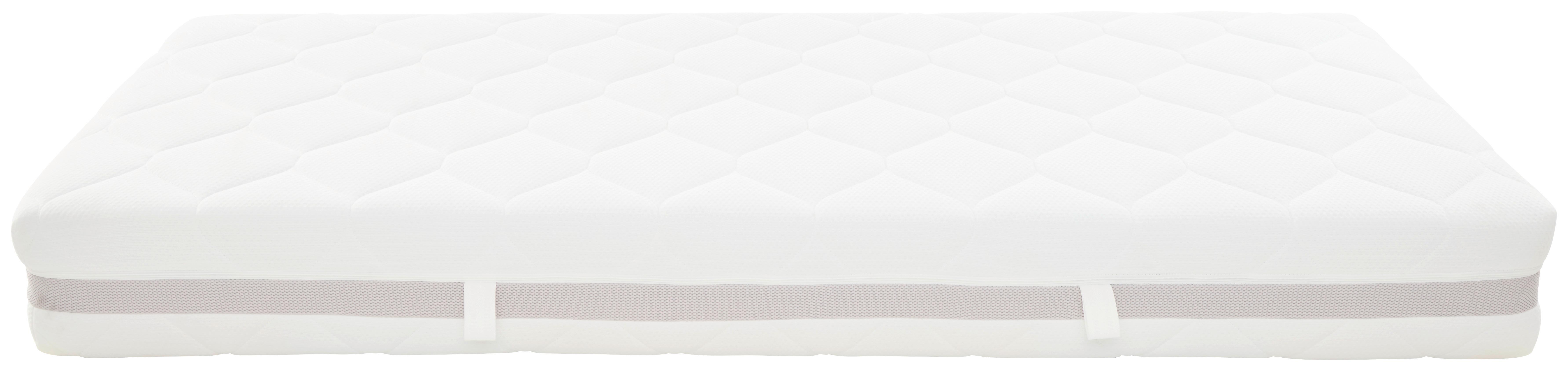 Viscomatratze Femina Nova H3, Lf: 90x200 cm - Weiß, Textil (90/200cm) - Primatex Deluxe