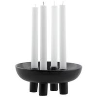 Dlhá sviečka Melia I, V: 20 cm, 4ks/bal. - biela, Basics, parafín (2/20cm) - Modern Living