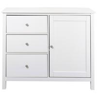 Kommode Chilly Home - Weiß, Design, Holz (110/96/40cm) - Livetastic