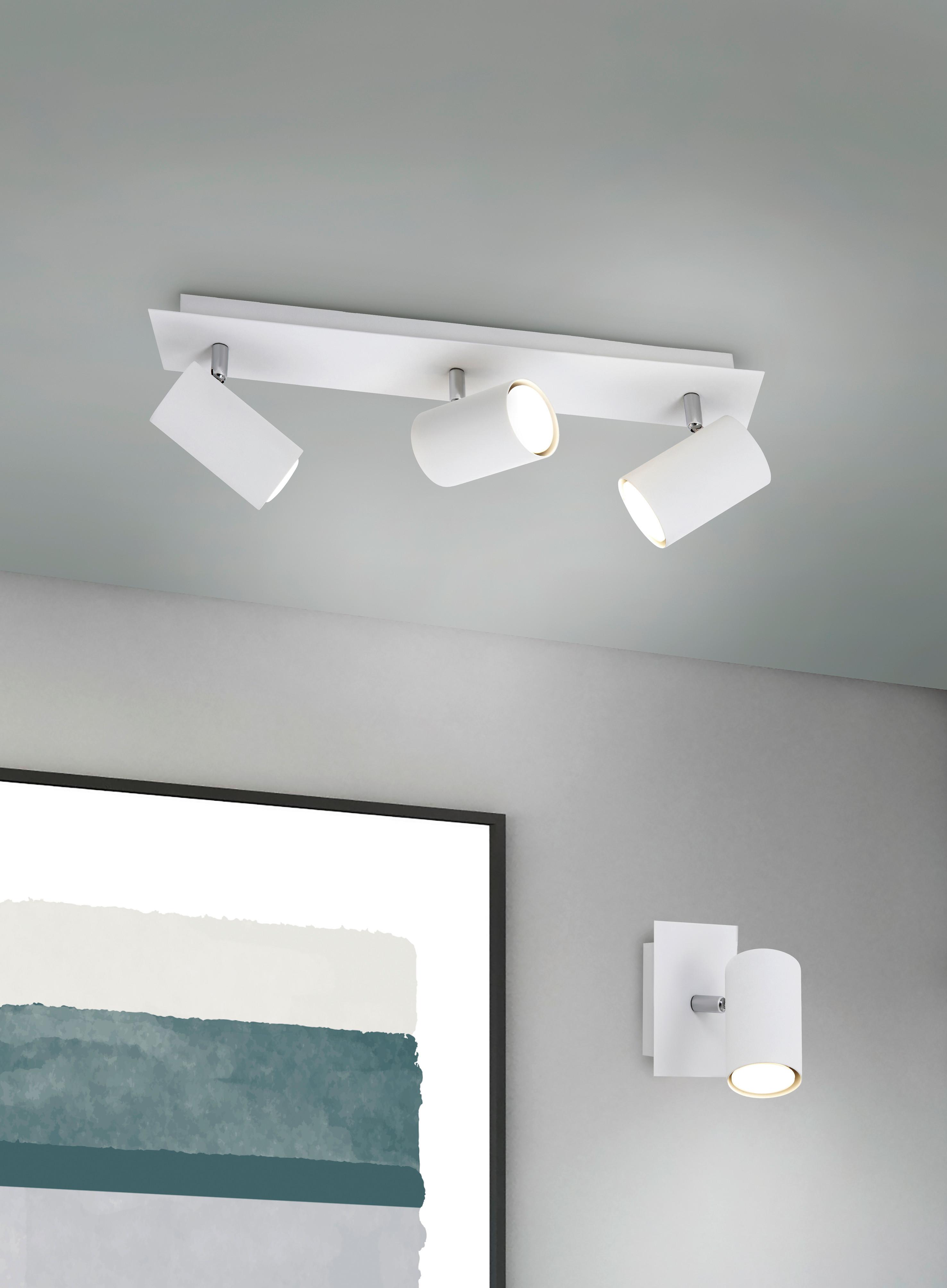 Strahler 802400101 Marley - Weiß, Basics, Metall (12/12/15cm) - Trio Leuchten