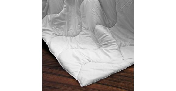 Steppdecke Daniela 140x200 cm, Temperaturausgleichend - Weiß, KONVENTIONELL, Textil (140/200cm) - Primatex