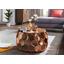 Couchtisch Rund Honigwabenform Honeycomb, Kupferfarben - Kupferfarben, LIFESTYLE, Metall (60/60/36cm) - Livetastic Couchtisch Rund Honigwabenform Honeycomb, Kupferfarben - Kupferfarben, LIFESTYLE, Metall (60/60/36cm) - Livetastic
