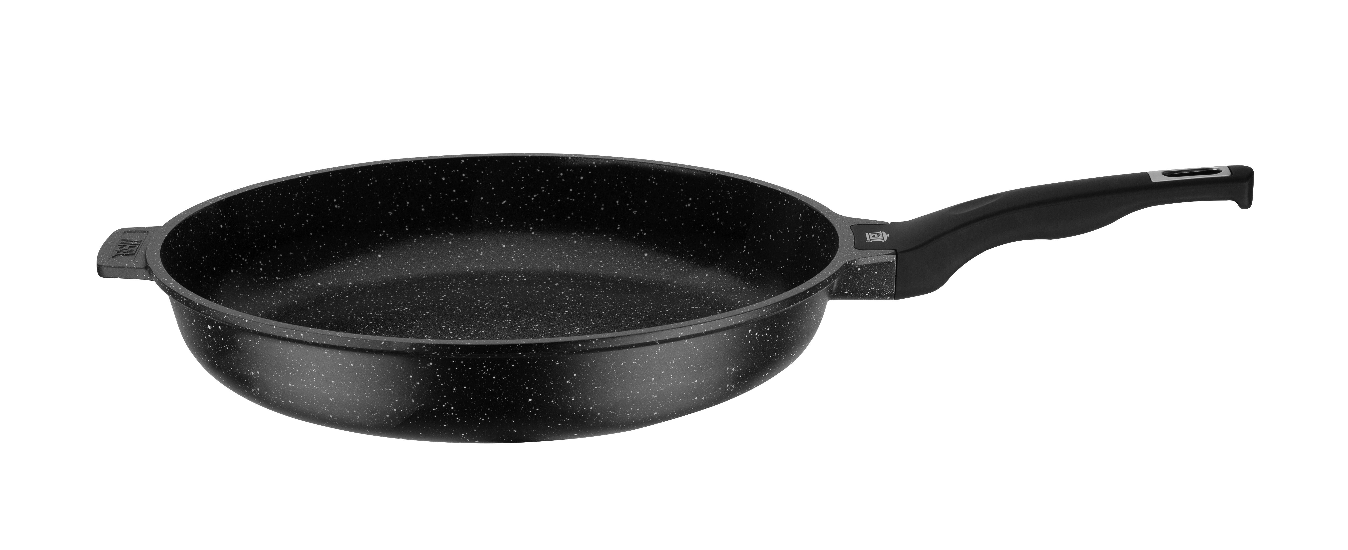 Pfanne Titanium Granitadvanced Aluminiumguss, Schwarz - Schwarz, Basics, Metall (32cm) - GSW