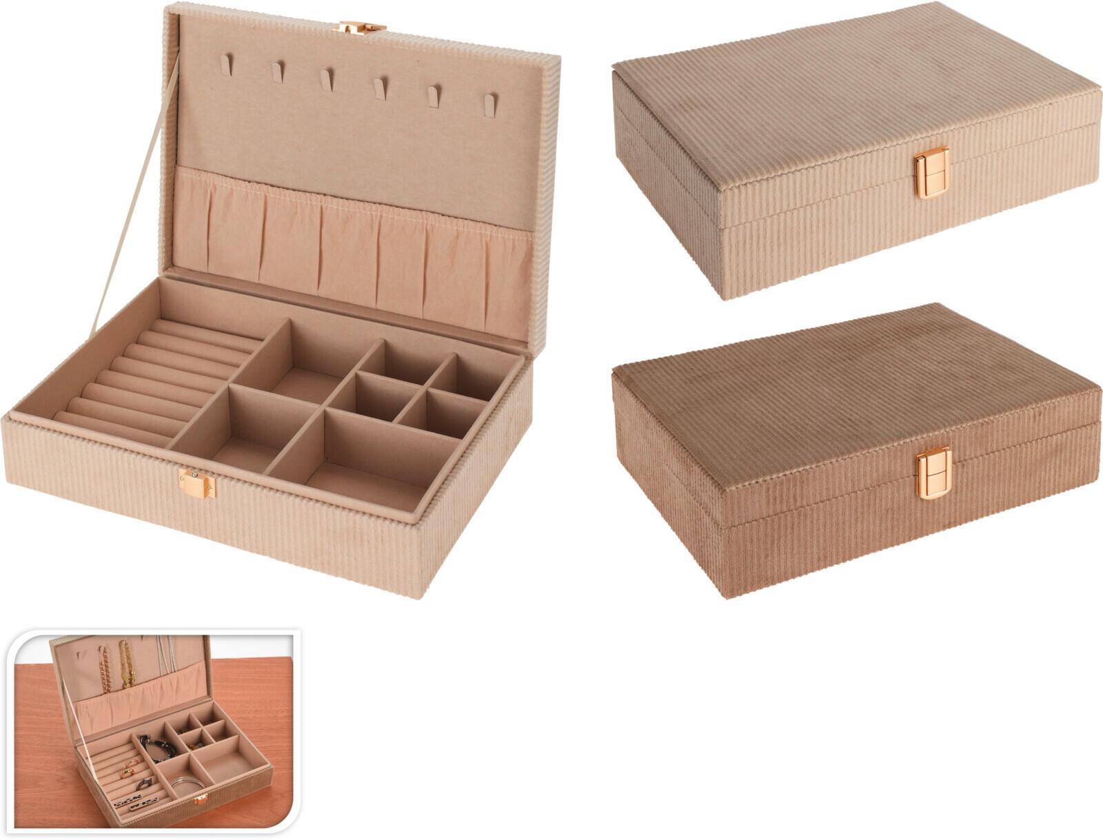 Škatuľka na šperky JEWELRY BOX - (28/7/19cm)