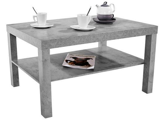 Couchtisch Light mit Ablage in Betonoptik Hell - Grau, MODERN, Holzwerkstoff/Kunststoff (90/45/55cm) Couchtisch Light mit Ablage in Betonoptik Hell - Grau, MODERN, Holzwerkstoff/Kunststoff (90/45/55cm)