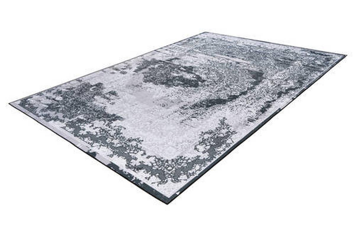 Flachwebteppich My Tampa 134 - Grau, Design, Textil (80/150cm) - Obsession