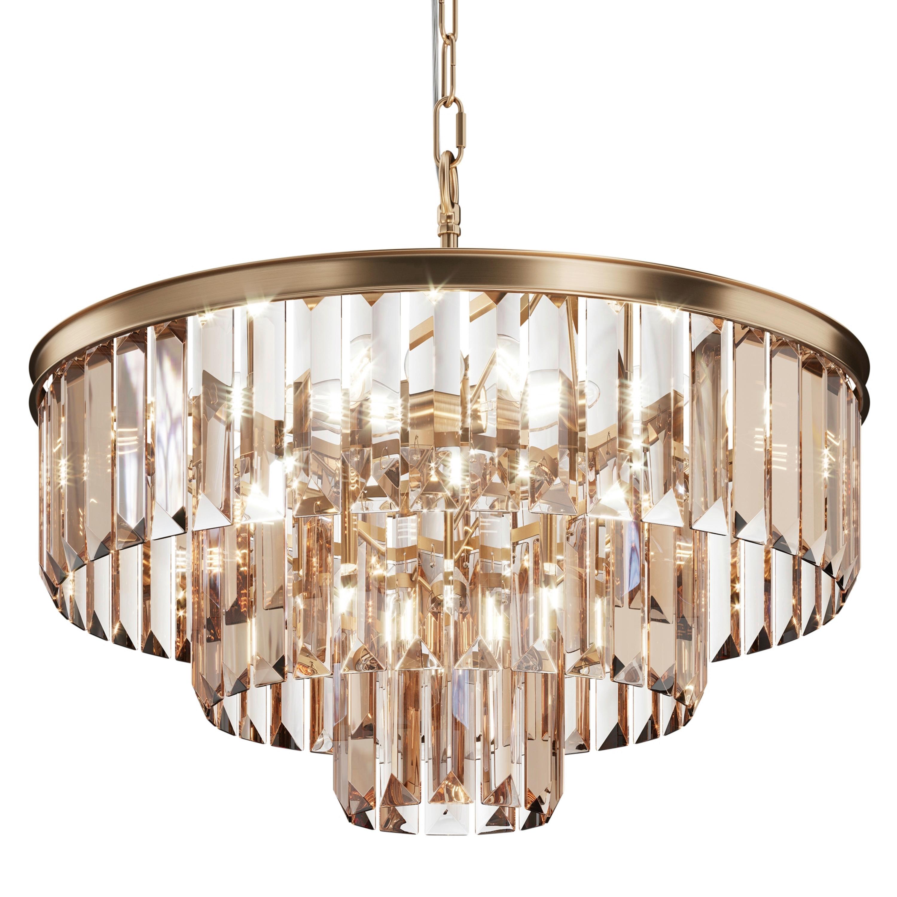 Pendelleuchte Revero - Goldfarben, Basics, Glas/Metall (50/40/50cm) - MAYTONI