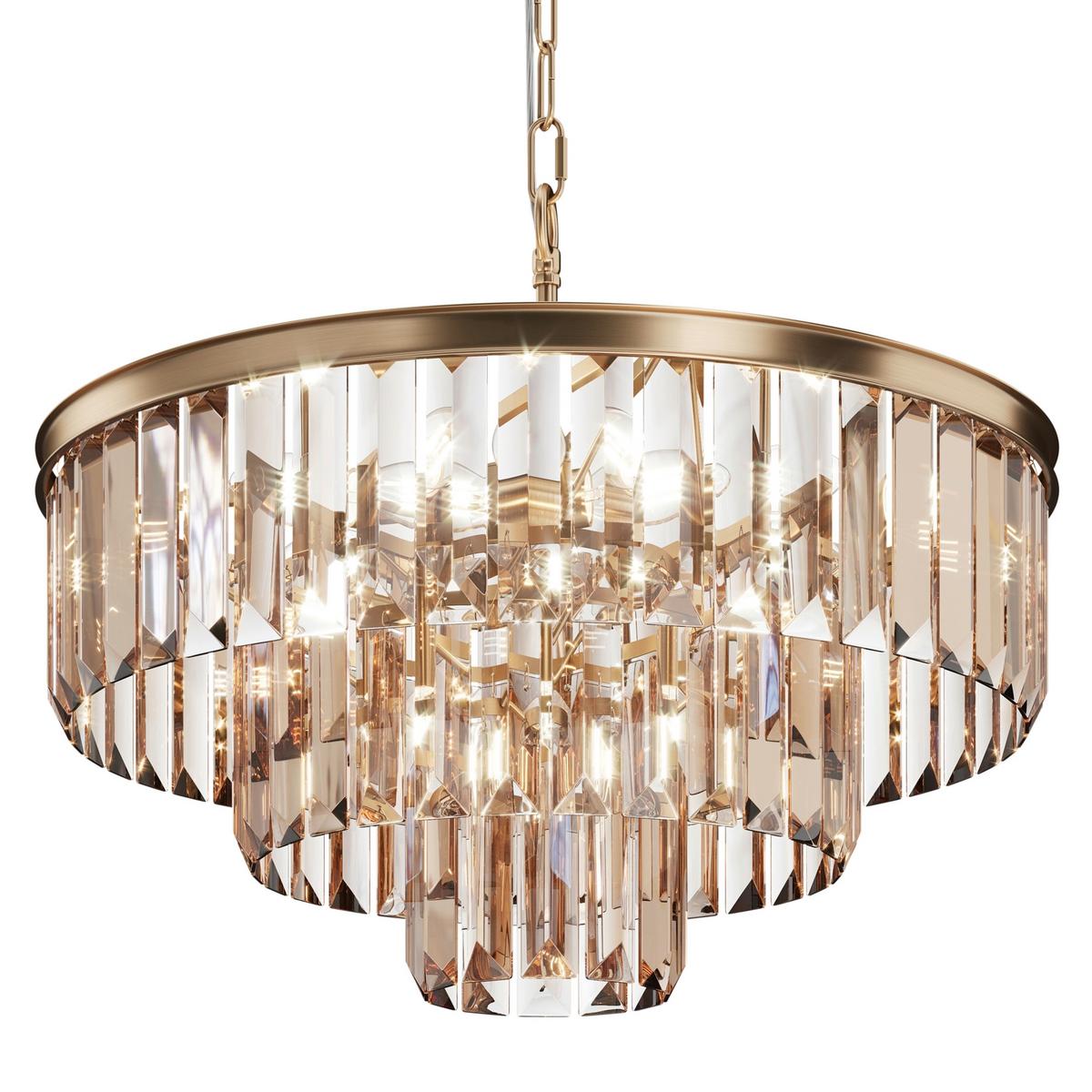 Pendelleuchte Revero - Goldfarben, Basics, Glas/Metall (50/40/50cm) - MAYTONI