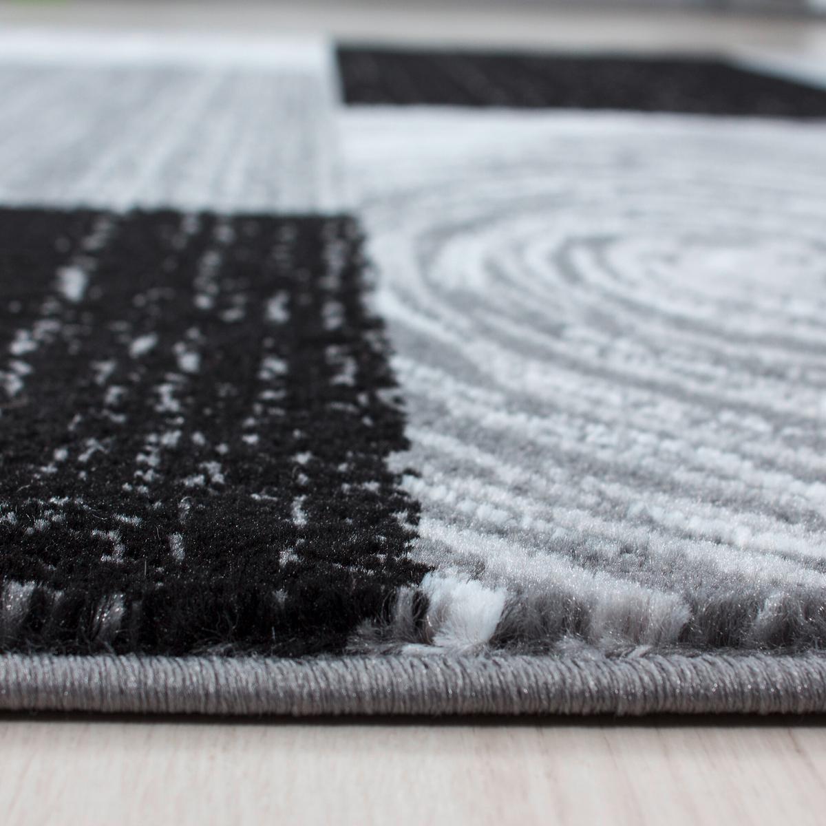 Flachwebteppich Parma - Schwarz, Design, Textil (240/340cm) - Novel