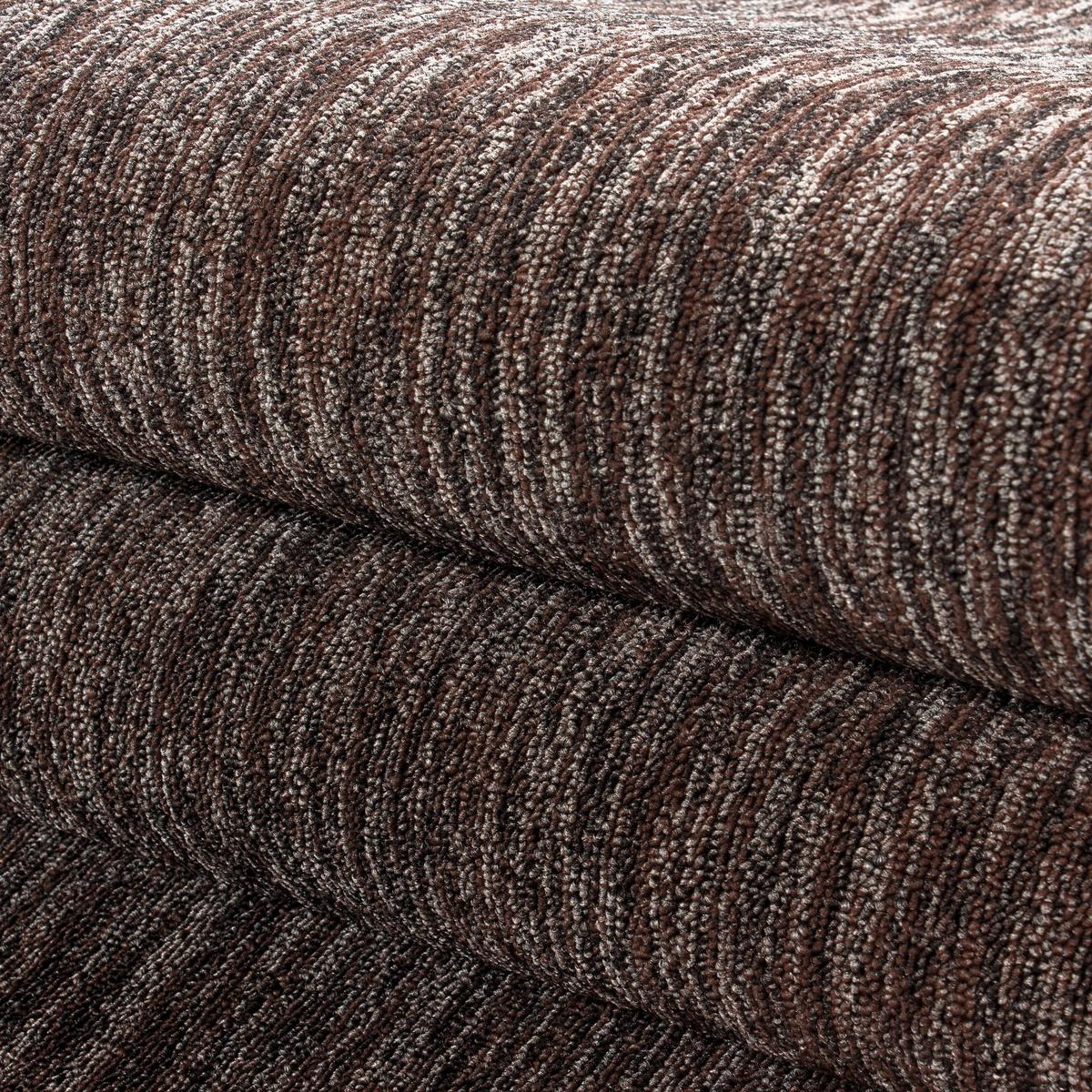 Flachwebteppich Nizza - Braun, Design, Textil (120cm) - Novel