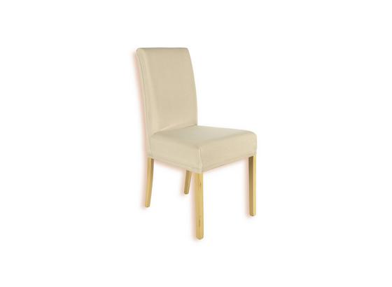 Stretch-Stuhlhusse Adelisa - Beige, KONVENTIONELL, Textil - Ombra Stretch-Stuhlhusse Adelisa - Beige, KONVENTIONELL, Textil - Ombra