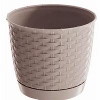 Virágcserép Ratolla 22cm - műanyag (22cm)