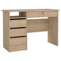 Schreibtisch Function Plus Eichefarben, L: 109,3 cm - Eichefarben, MODERN, Holzwerkstoff (109,3/48,5/75,6cm) - P & B