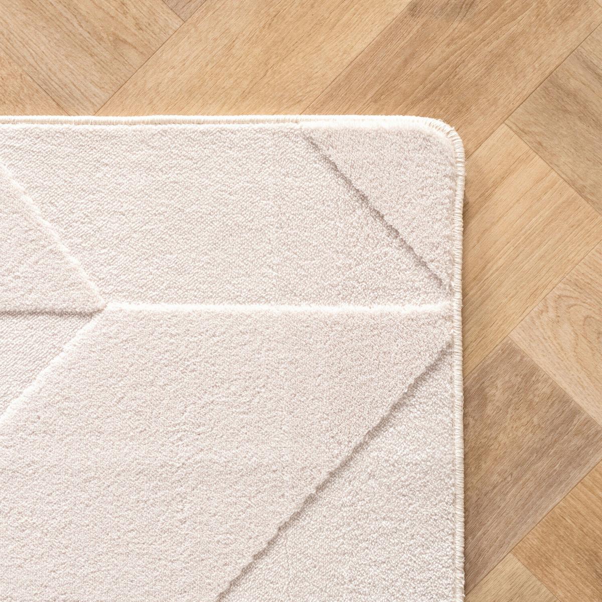 KOBEREC TKANÝ NA PLOCHO POMPEI - krémová, Konvenční, textil (240/340cm) - Ayyildiz 