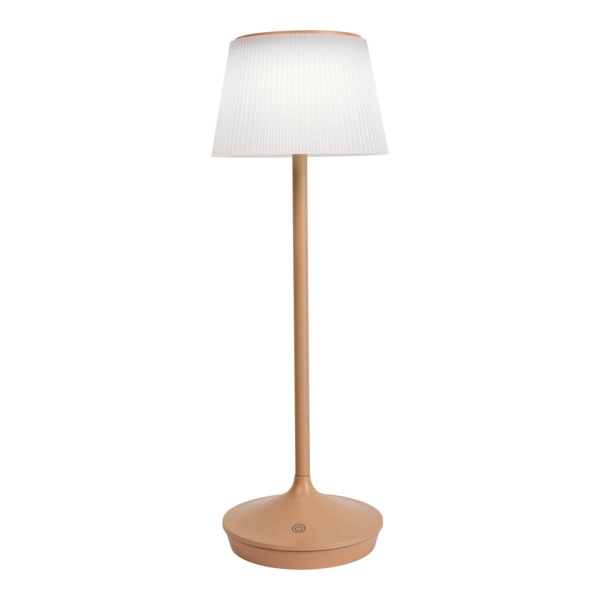 Solarleuchte 5310715 Emmi - Beige/Weiß, Trend, Kunststoff/Metall (13/38cm) - Näve