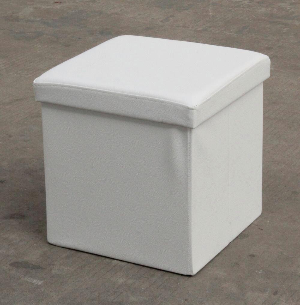 Sitzwürfel Storecube - Weiß, Basics, Kunststoff (38/38/38cm) - Echtwerk
