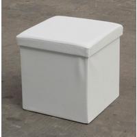 Sitzwürfel Storecube - Weiß, Basics, Kunststoff (38/38/38cm) - Echtwerk