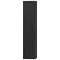 Mehrzweckschrank Gunnar Schwarz B: 45 cm - Schwarz, Design, Holz (45/217/39cm) - Livetastic